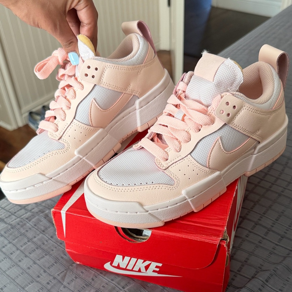 Nike Dunk Low Disrupt Light Pink Sneakers
